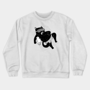 cat and mouse Crewneck Sweatshirt